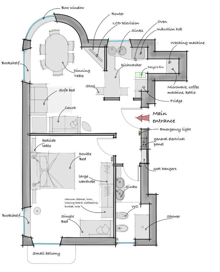 Mrdoyle Apartment Catalani Milan Extérieur photo